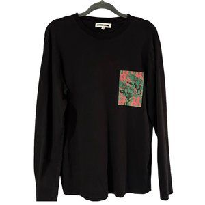 McQ Alexander McQueen Black Logo Longsleeve Shirt